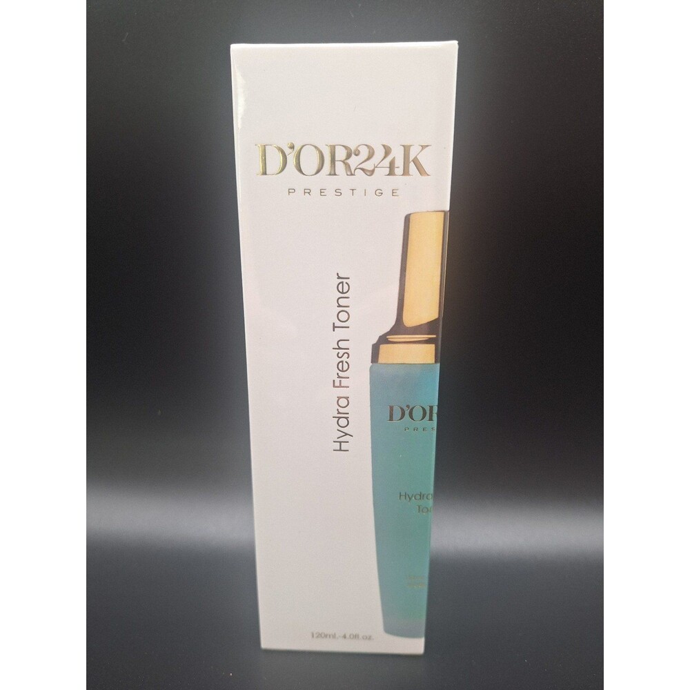 D’OR24K Prestige Hydra Fresh Toner 4 Oz Sealed Exp 06/01/27